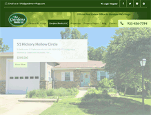 Tablet Screenshot of gardensrealtyllc.com